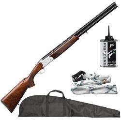 Pack Chasseur ! Fusils superpos&eacute;s de plaine Yildiz - Cal. 12/76 + fourreau + nettoyage