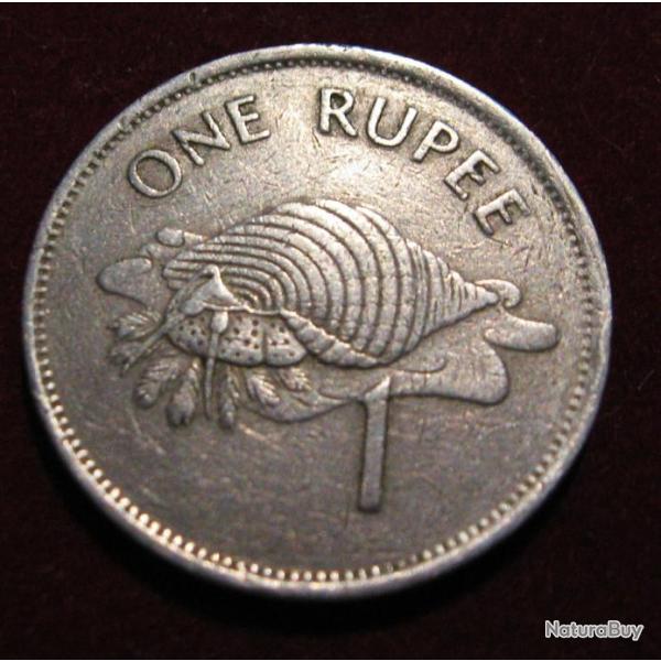 SEYCHELLES  one rupee 1992 TTB