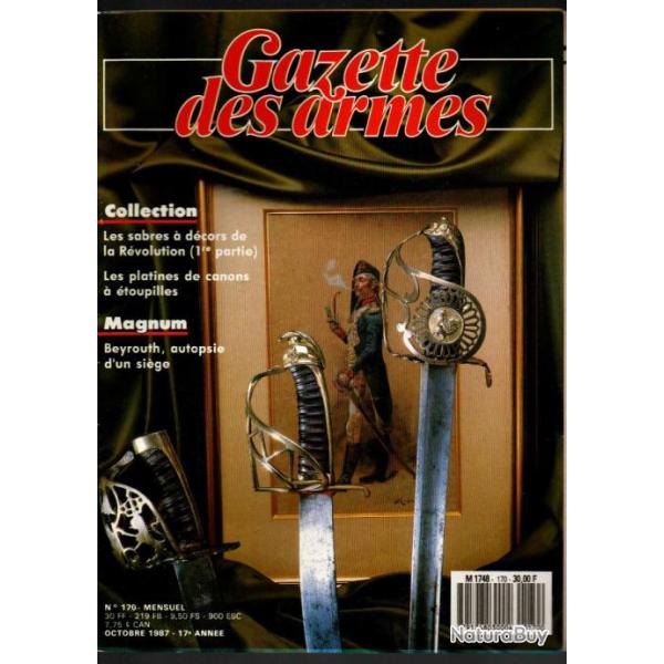 gazette des armes 170 baionnette sabre perrin, revolver le mat r�plique, pa arm�e fran�aise part 6,