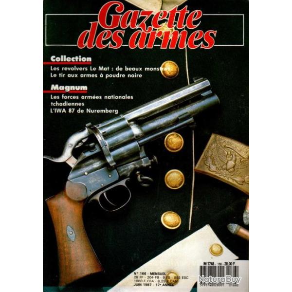 gazette des armes 166 revolver le mat , colibri 2,7mm, forces arm�es tchadiennes, tir � l'arc cheval