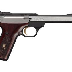 *Promo Flash ! Pistolet Browning Buck Mark Medaillon Stainless - 22 lr - 051543490