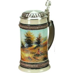 Chope de biere chasse en &eacute;t&eacute;