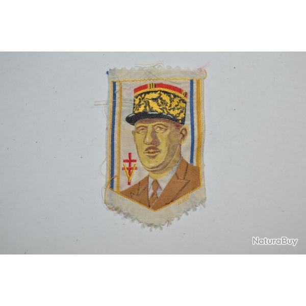 Patch Insigne brod� G�n�ral DE Gaulle WW2 Souvenir (6)
