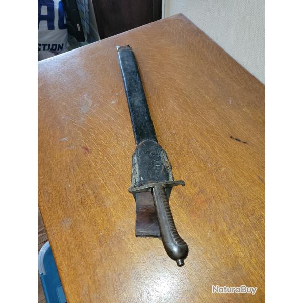 RARE K GLAIVE WURTEMBOURGEOIS MODELE 1854 REGIMENTER