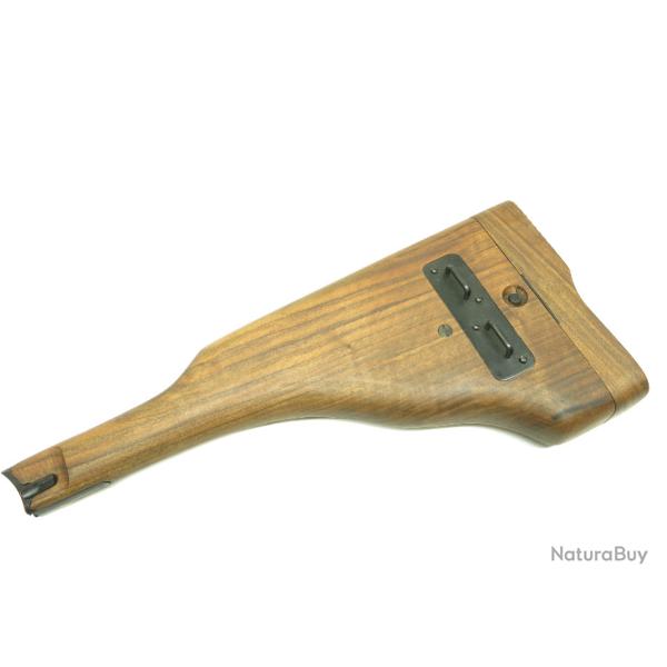 Etui crosse bois Luger P08 finition bois naturel R�f 699 Box 254