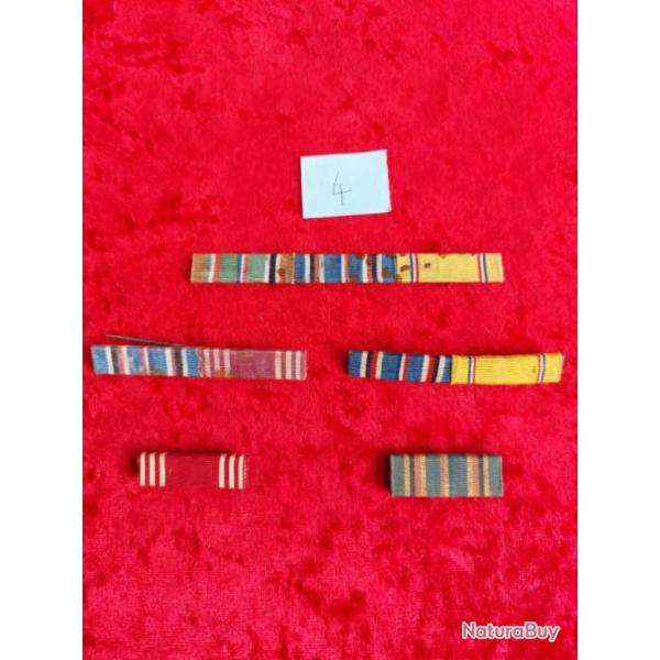 Ensemble de barrettes de m�dailles US 4