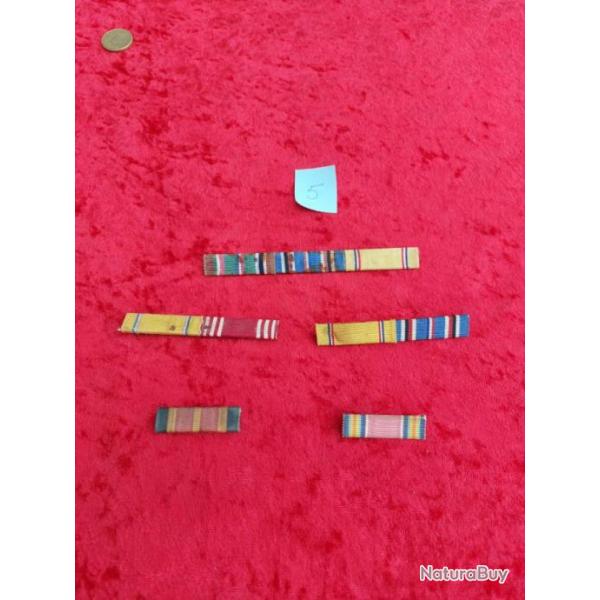 Ensemble de barrettes de m�dailles US 5