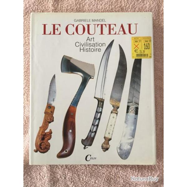 livre le couteau art civilisation  histoire
