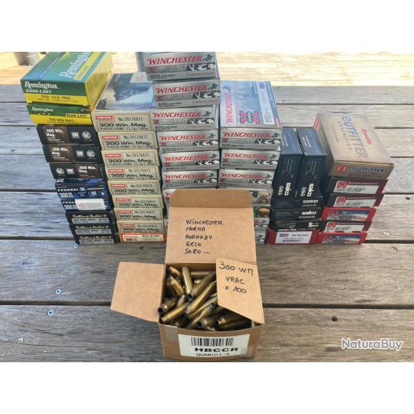 �tuis vides divers calibres avec boites d'origine tir�s une fois