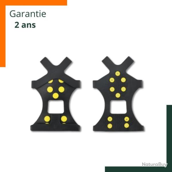 Lot de 2 crampons � neige antid�rapants - Pointures 40 � 45 - Livraison gratuite et rapide