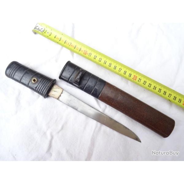 382 ) lot, joli petit tanto , ,  poignard , couteau = �poque proche fin EDO