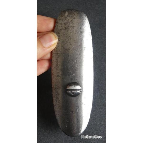 Plaque de couche d'origine+ses vis pour fusil R�glo XIXe