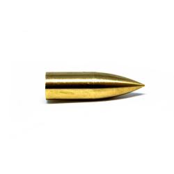 TIPPING POINT - Pointe Bullet Laiton pour f&ucirc;t bois 5/16" 125 grains
