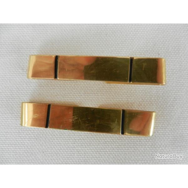 paire de galons grades aspirant service de sant� militaires fran�ais