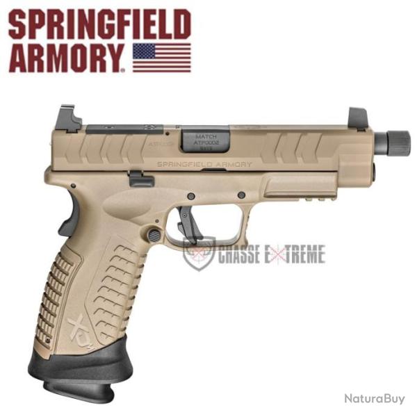 Pistolet SPRINGFIELD ARMORY XD-M Elite 4.5 Osp 5.28" Canon Filet� Cal 9x19mm Fde
