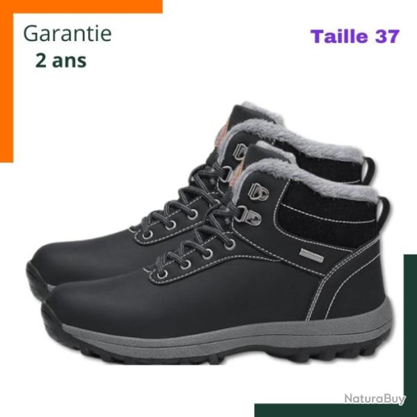 Chaussures de randonn�e taille 37 - Imperm�able et antid�rapante - Noir