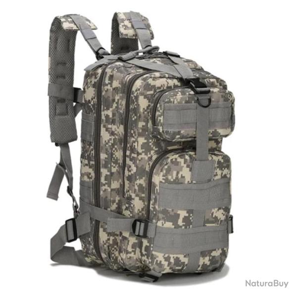 Sac � Dos Tactique de Voyage 30L - Randonn�e Survie Activit�s Plein Air ACU