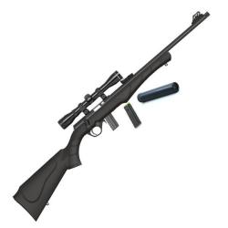 Pack silence ROSSI 8122 filet&eacute;e + lunette 3-9x40 + silencieux