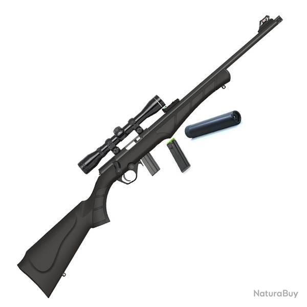 Pack silence ROSSI 8122 filet�e + lunette 3-9x40 + silencieux