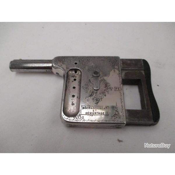 mitrailleuse de poche - pistolet a syst�me le gaulois 1er model - calibre  8 mm - cat�gorie D