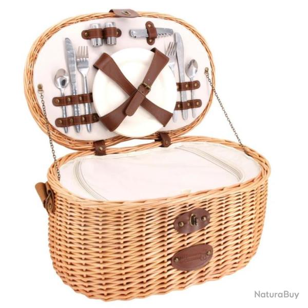 PANIER PIQUE-NIQUE  - 4 personnes LES JARDINS DE LA COMTESSE (Id�e cadeau)