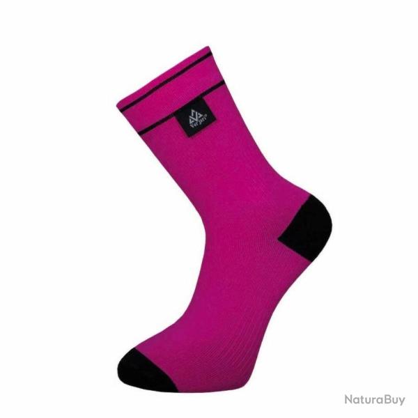 Chaussette Imperm�able Verjari Trail Dry - Rose / 36-38