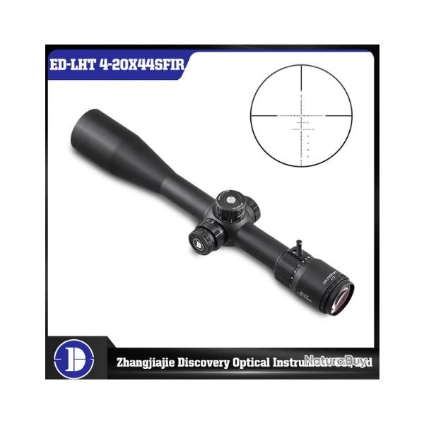 Lunette de vis�e ED-LHT 4-20X44SFIR FFP de haute qualit� pour la chasse LIVRAISON GRATUITE
