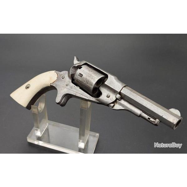 REVOLVER REMINGTON POCKET 1863 CONVERSSION CALIBRE 32RF ANNULAIRE 25000Ex - USA XIX� Tr�s bon U.S.A.