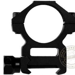 RTI - Colliers de montage pour lunette - Diam&egrave;tre 25,4 mm (1") Picatiny  M&eacute;dium
