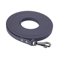 Longe BIOTHANE BETA plate 19 mm gris 10 m SANS poign&eacute;e