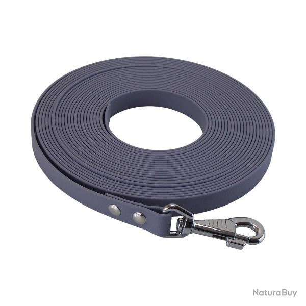 Longe BIOTHANE BETA plate 19 mm gris 10 m SANS poign�e