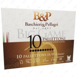 CHEVROTINE B&P BIG GAME PALLETTONI COPPER PLATED 8 GRAINS