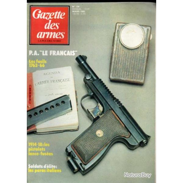 gazette des armes 139 pa le fran�ais, carabine steyr mannlicher luxus, fusil mathieu, lancr-fus�es