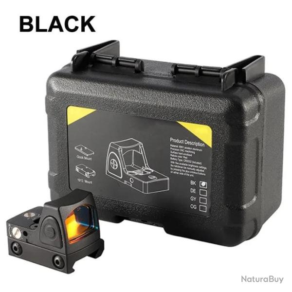 T-Eagle Viseur RMR Red Dot Rail 20MM Noir Paiement en 3 ou 4 fois -
