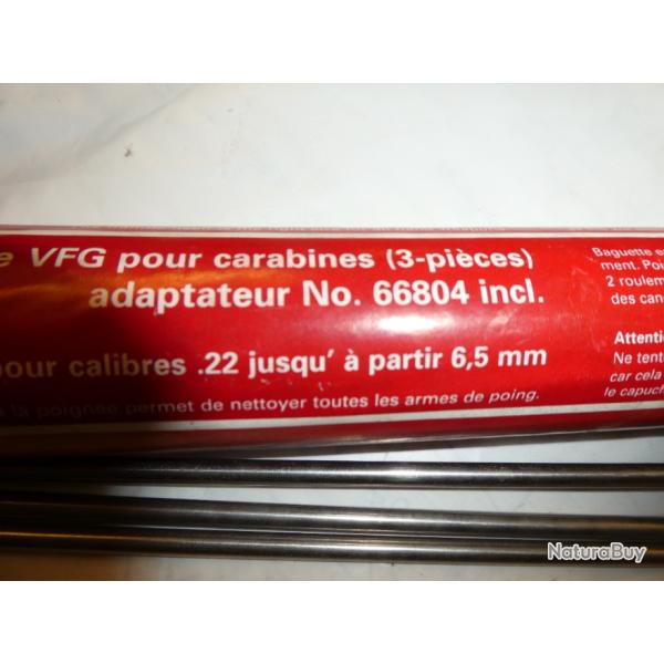 baguette VFG 3 pi�ces cal 22 a 6,5