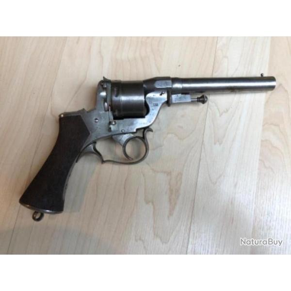 rare revolver PERRIN de collection mod�le 1859 � cadre ouvert 1er type