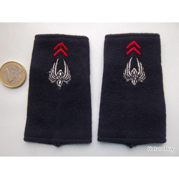 lot collection �paulettes militaire r�giment train