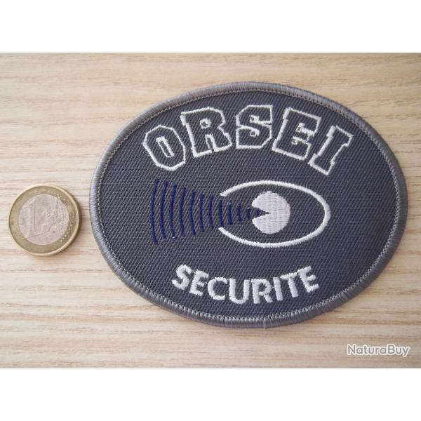 �cusson collection insigne tissu s�curit� neuf ORSEI 78 x 100 mm.