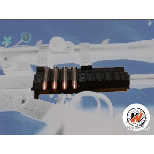 CHIAPPA   - Porte-cartouche NOIR Chiappa Little Badger sur rail Picantiny ( 22lr ) 1 unit� - Print3D