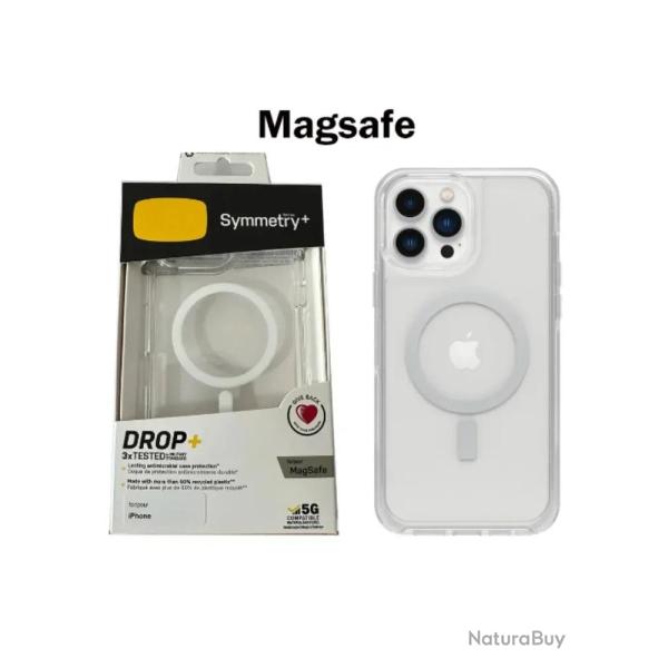 Coque AntiChoc OTTERBOX Symmetry+ MagSafe pour iPhone-Au Choix-iPhone 15 Pro 20260729082522