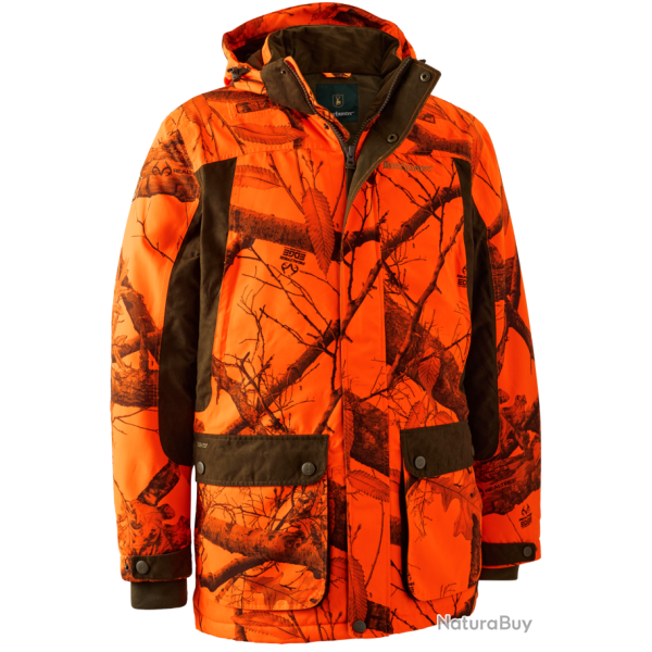 Blouson de chasse hiver Eagle orange Deerhunter