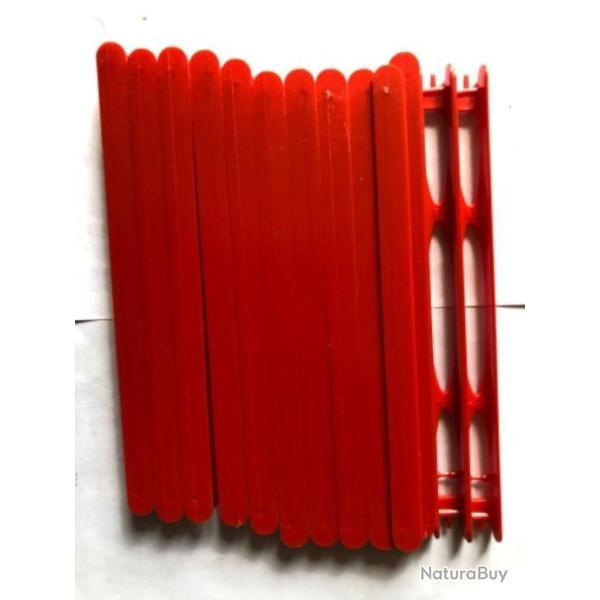 12 plioir 18 cm x 12  mm p�che au coup