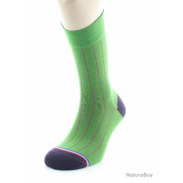 CHAUSSETTES Concorde Vert pr� La Chaussette Fran�aise