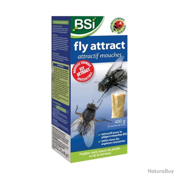Attractant mouches en sachets BSI 400g utilisable en ext�rieur