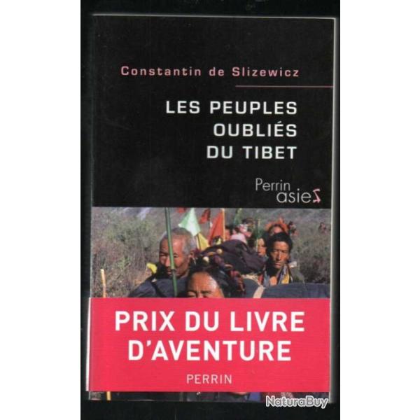 les peuples oubli�s du tibet de constantin de slizewicz