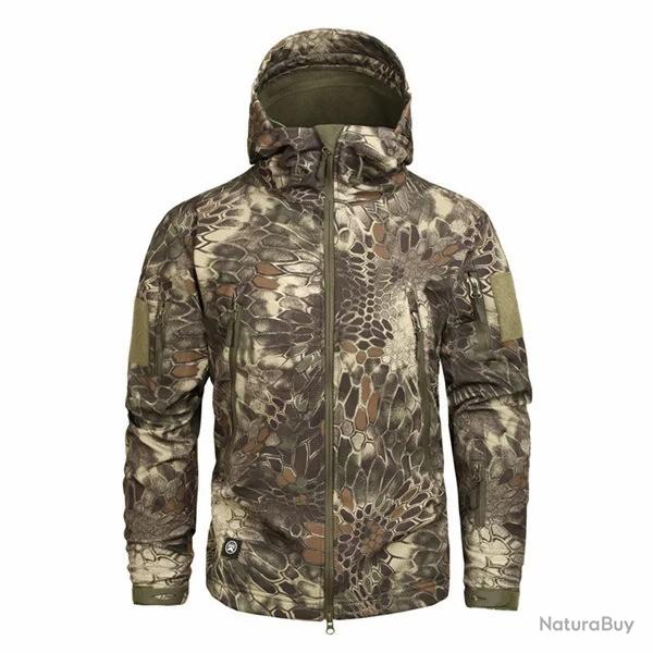 Veste coupe-vent tactique camouflage style militaire - Mod�le MAD