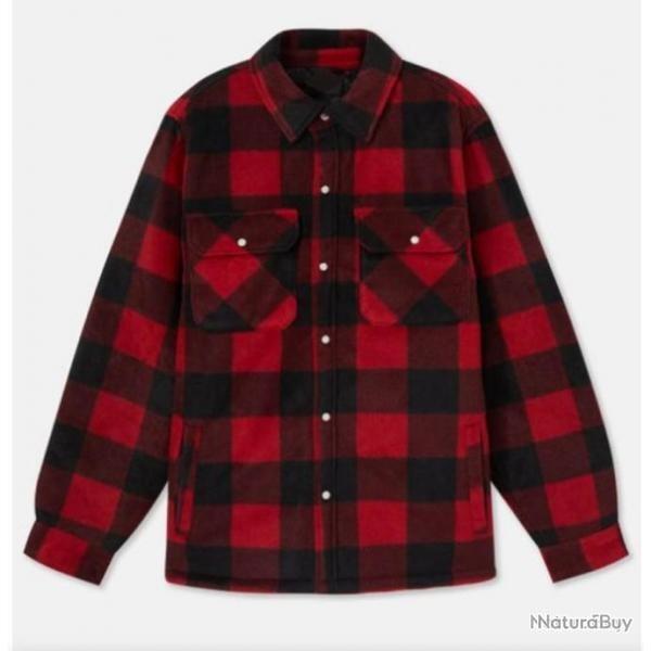 SURCHEMISE � CARREAUX ROUGE "CHAMPION"