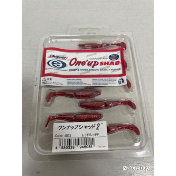 !! LEURRE ONE'UP SHAD 2'� COL 035
