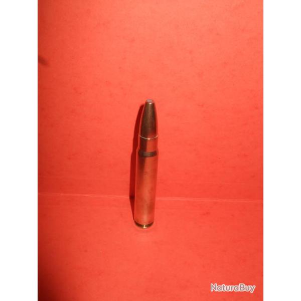 UNE !!! belle  Cartouche cal.9,3x62 balle orix par Norma