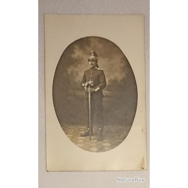 Carte photo cavalier 30�me Dragon 14/18 WW1